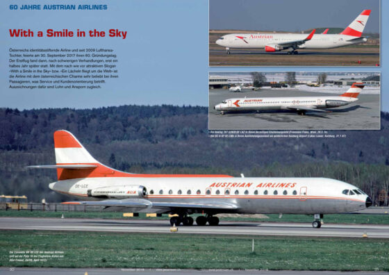 60 Jahre Austrian Airlines: Ein Rückblick