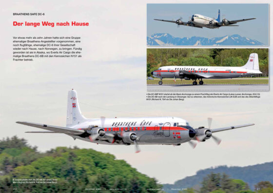 Braathens SAFE DC-6: Der lange Weg nach Hause