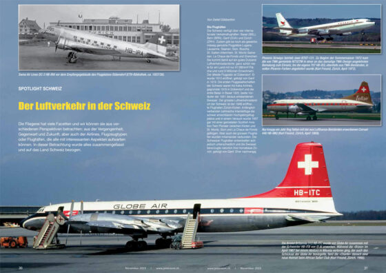 Spotlight: Der Luftverkehr in der Schweiz